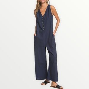 Roxy Technicolor Life Sleeveless Ankle Jumpsuit